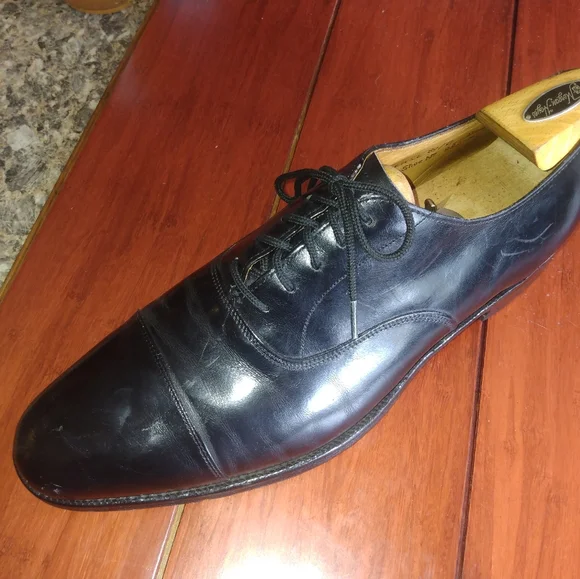 Church's Men Black Captoe Oxford 11.5 (08)